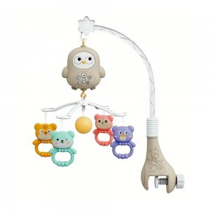 Portable Musical Baby Crib Mobile – Designed to Soothe- Entertain &amp; Comfort