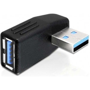 DELOCK USB3.0 M-F LEFT 270DEG HORIZONTAL (65342) 