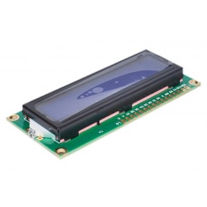 LCD DISPLAY MODULE 16CH 2L 80x36mm SPLC780D1 BLUE 62520034 / 62520001