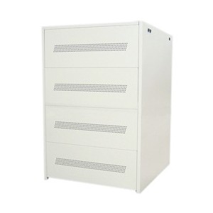 STEEL BATTERY CABINET 32x100A 78x88x119 C32 - NO LEADS
