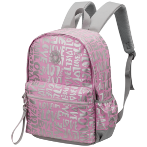 Quest Love-letter Backpack Pink