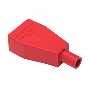 Red Tapered Post Battery Terminal Insulator 16MM Entry