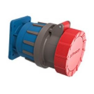 400VAC 63A 3P+N+E 6H IP66/67 Rotoswitch Straight Socket Grp