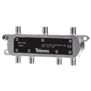 6 Way Splitter Indoor CATV 5-1000Mhz