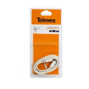 IEC Fly Lead 1.5m Male - Female (Blister)