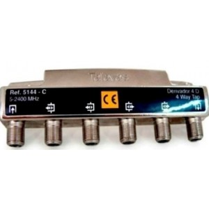 4 Way Tap 24dB Sat 5-2400Mhz