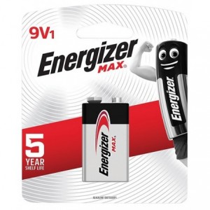Energiser Max Battery 9V 6LR61 (pack Of 1)