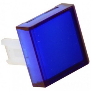 Square Lens Blue