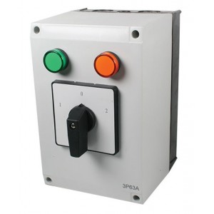 63A 3P Encl C/O Switch LED Ind IP65