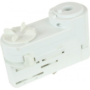 230VAC 4 Wire Track Adaptor White
