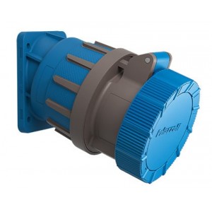 230VAC-32A-2P+E Angled Rotoswitch Socket