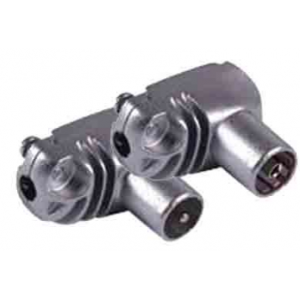 Male + Female IEC Connector Pro. Easy (Blister)