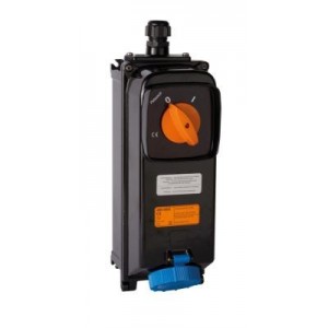 230VAC 16A 2P+E 6H I/LOCK Socket Ex ZONE2-21-22 IP66