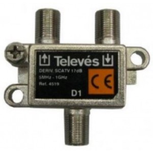 1 Way Tap 17dB Indoor CATV