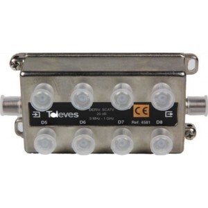 8 Way Tap 20dB Indoor CATV