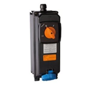 400VAC 63A 3P+N+E 6H I/LOCK Socket Ex Zone 2-21-22 IP66