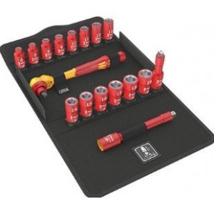 Wera 17 Piece Vde Insulated Ratchet Set