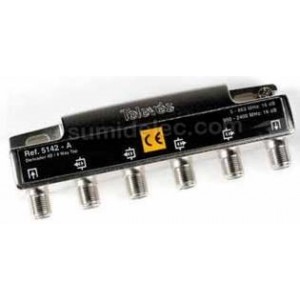 4 WAY TAP 16dB LOSS 5-2400Mhz