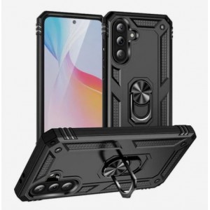 Tuff-Luv - Rugged Case &amp; Stand Compatible with Samsung Galaxy A56 5G - Black (SM-A566V- SM-A566B- SM-A566B/DS- SM-A566E- SM-A566E/DS- SM-A5660) (5056560420647)