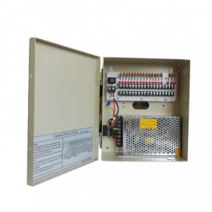 240VAC Power Supply 12VDC/18 Outputs 10A