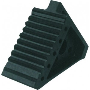 Reinforced Rubber Wheel Chock 27 X 27 X 13CM