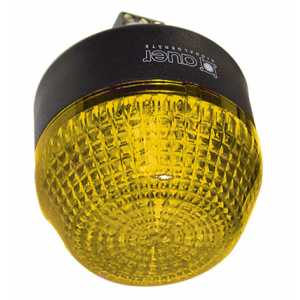 24VAC/DC 65mm YELLOW BEACON/BUZZER STEADY/FLASHING IP65
