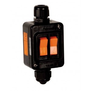 2 Lever 1 Way 16A 250V Switch IP66