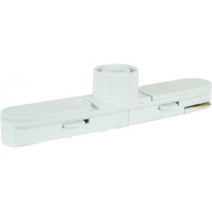 230VAC 2 Wire Track Adaptor White