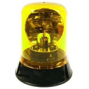 24V/DC Yellow Rotating Beacon