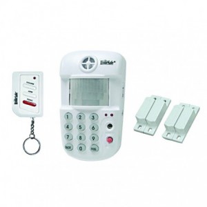 Wireless Motion Sensor Alarm C/W Remote And 2 Mag Sensors