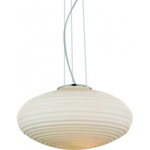 230VAC- 1xE27 60W- GLASS PENDANT (Ø400x1000)
