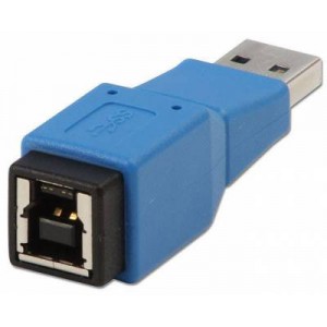 LINDY USB3.0 A-M TO B-F ADAPTER (71250) 