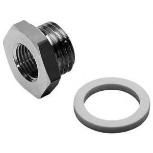 Reducing Nipple Female 1/4" To Male 1/2"