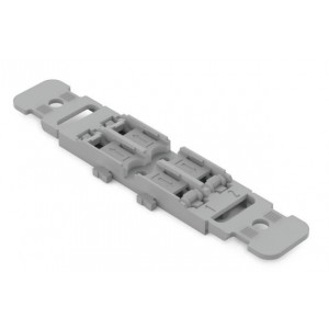 2-WAY Wago 221 Inline Mounting Carrier C/W Str Relief