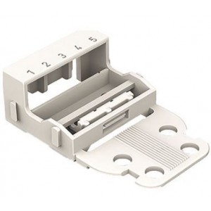 Mounting Carrier For 5 Way Wago 221 4MM2 Connectors