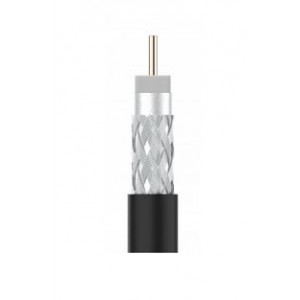 T-100 Cu/Al Black PE  RG6U /250M