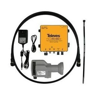 ODU 32 KIT INCL. WB LNB &amp; RF CABLE (1550NM)