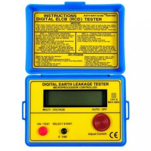 Digital Earth Leakage Tester