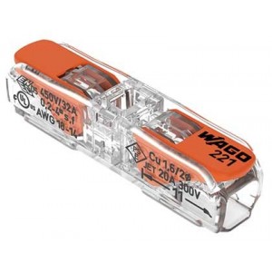 Wago 221 Lever Type Inline Splicing Connector 0.2-4MM2