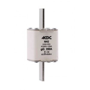 SIZE 2 DIN FUSE 350A 120kA 500V