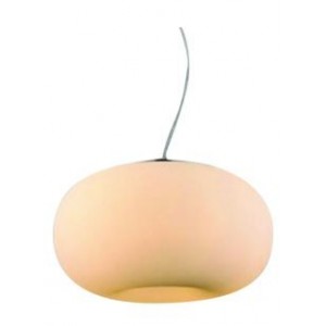 230VAC- 2xE27 60W- GLASS PENDANT (Ø370x370)