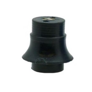 5mm BLACK PLASTIC INSULATOR F-F