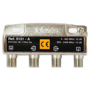 2 Way Tap 15DB Sat 5-2400MHZ