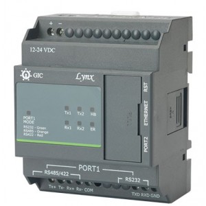 Lynx Gateway 12-24VDC- Serial To Ethernet Converter