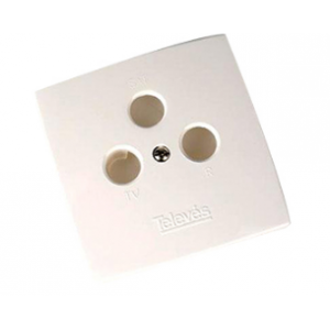 Face Plate FM-TV-SAT (3x3)