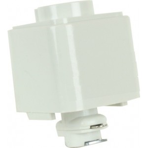 230VAC 3 Wire Track Adaptor White