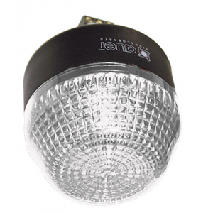 24VAC/DC 65mm CLEAR BEACON STEADY/FLASHING IP65