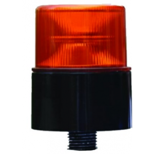 10-80VDC LED M.F.BEACON-24x0.2W-AMBER-M22 THREAD