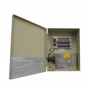 240VAC Power Supply 12VDC/9 Outputs 10A