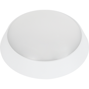 170-265VAC LED 12W Plastic White Bulkhead CCT(3000-4200-6000